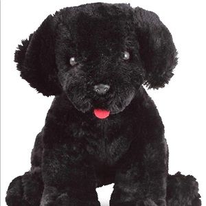 NEW Melissa & Doug Black Lab Stuffed Plush Dog